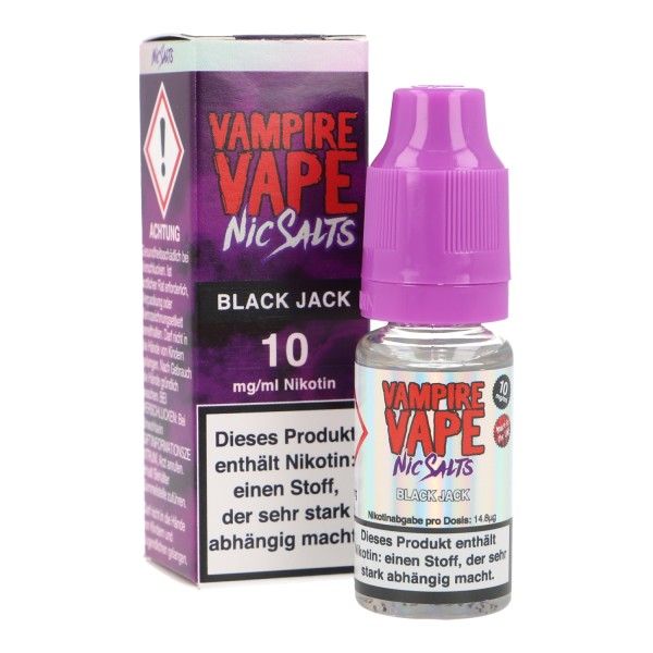Liquid Black Jack - Vampire Vape Nikotinsalz
