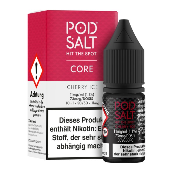 Liquid Cherry Ice - Pod Salt Core Nikotinsalz
