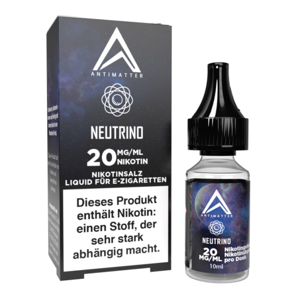 Liquid Neutrino - Antimatter Nikotinsalz