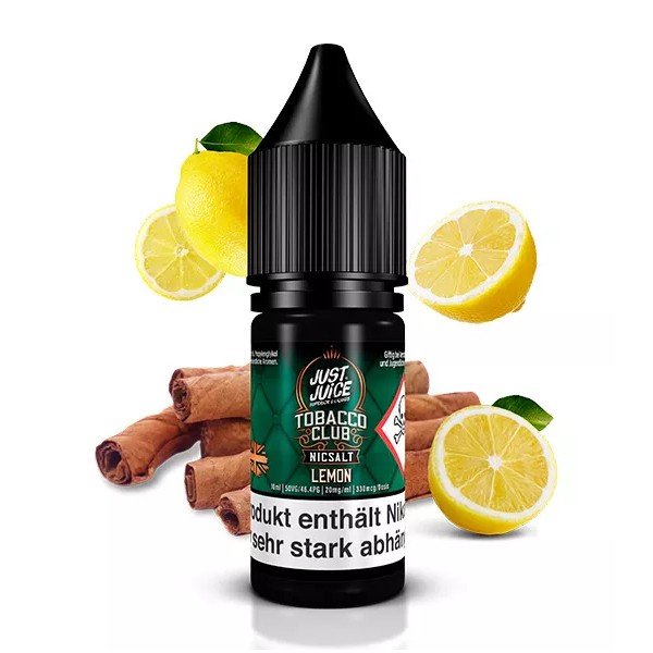Liquid Lemon - Just Juice Tobacco Club Nikotinsalz